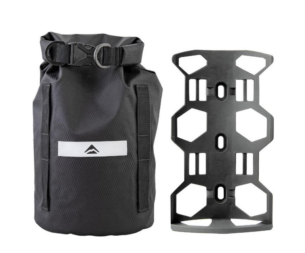 MERIDA Gravelcage mit 5L wasserabweisender Tasche, reflektierendes Logo, einf... 1/2