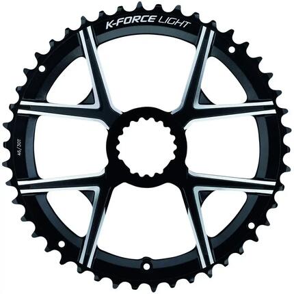 FSA Kettenblatt Road K-Force Light Modular 46 T Schwarz - leichtes Direct-Mou...