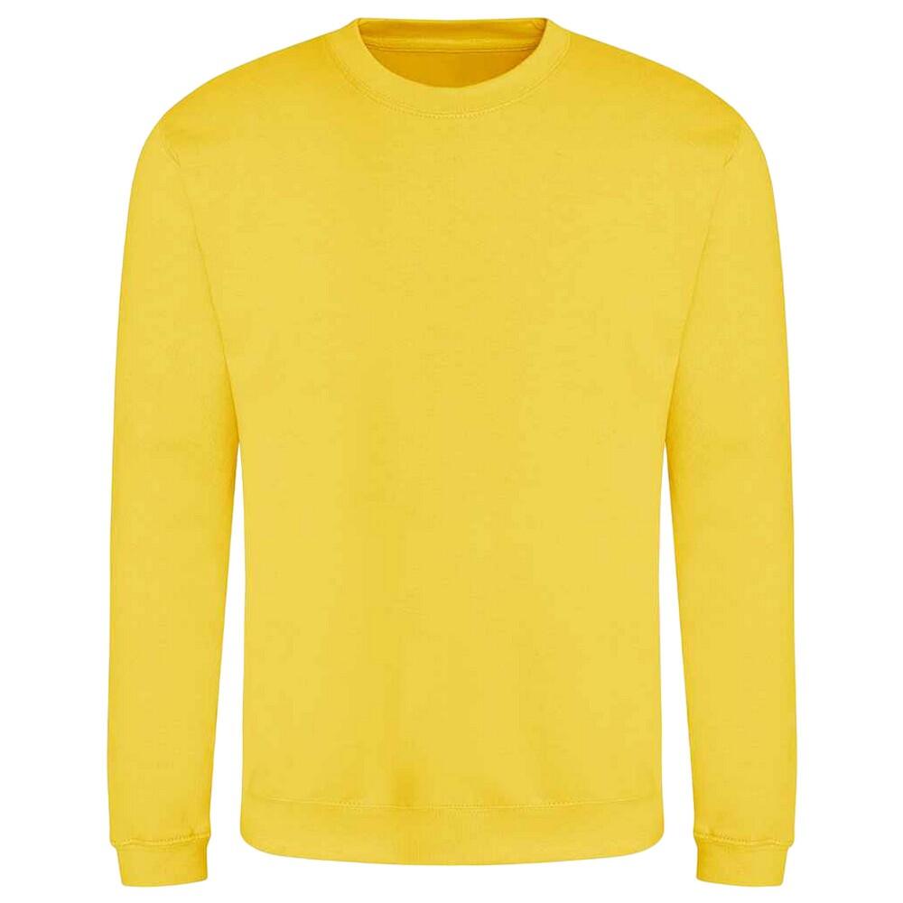 AWDIS Adults Unisex Just Hoods Sweatshirt (Sun Yellow)