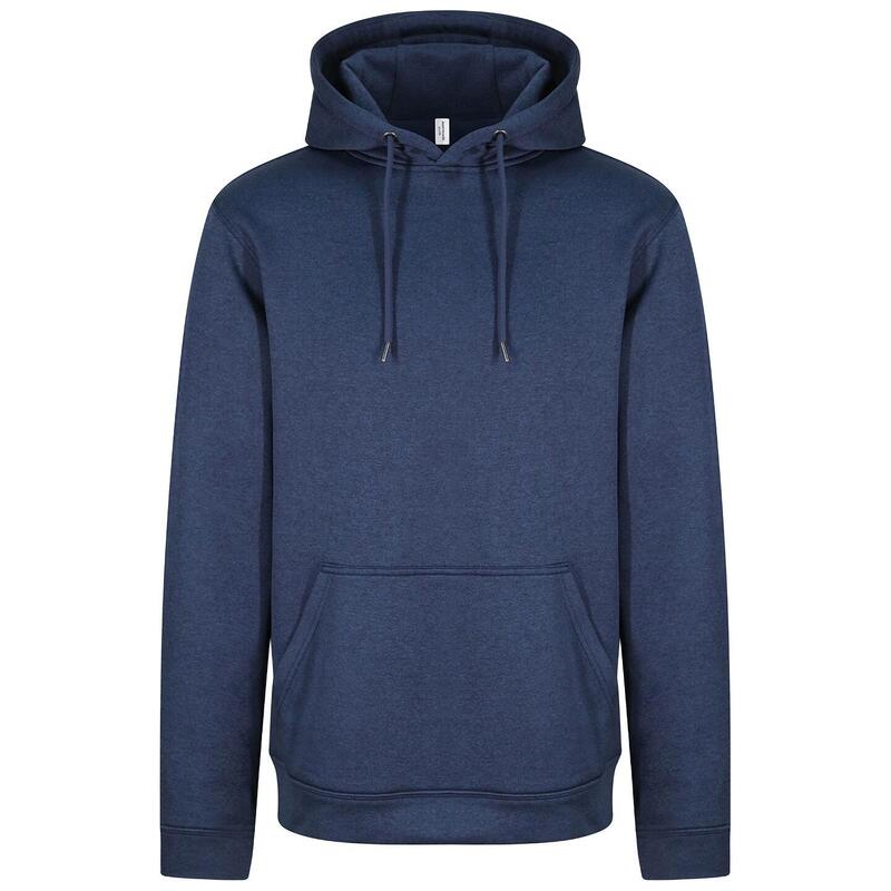 Sweat À Capuche Adulte (Bleu Chiné)