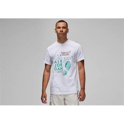 Hemden universeel voor heren nike air jordan brand graphic crew