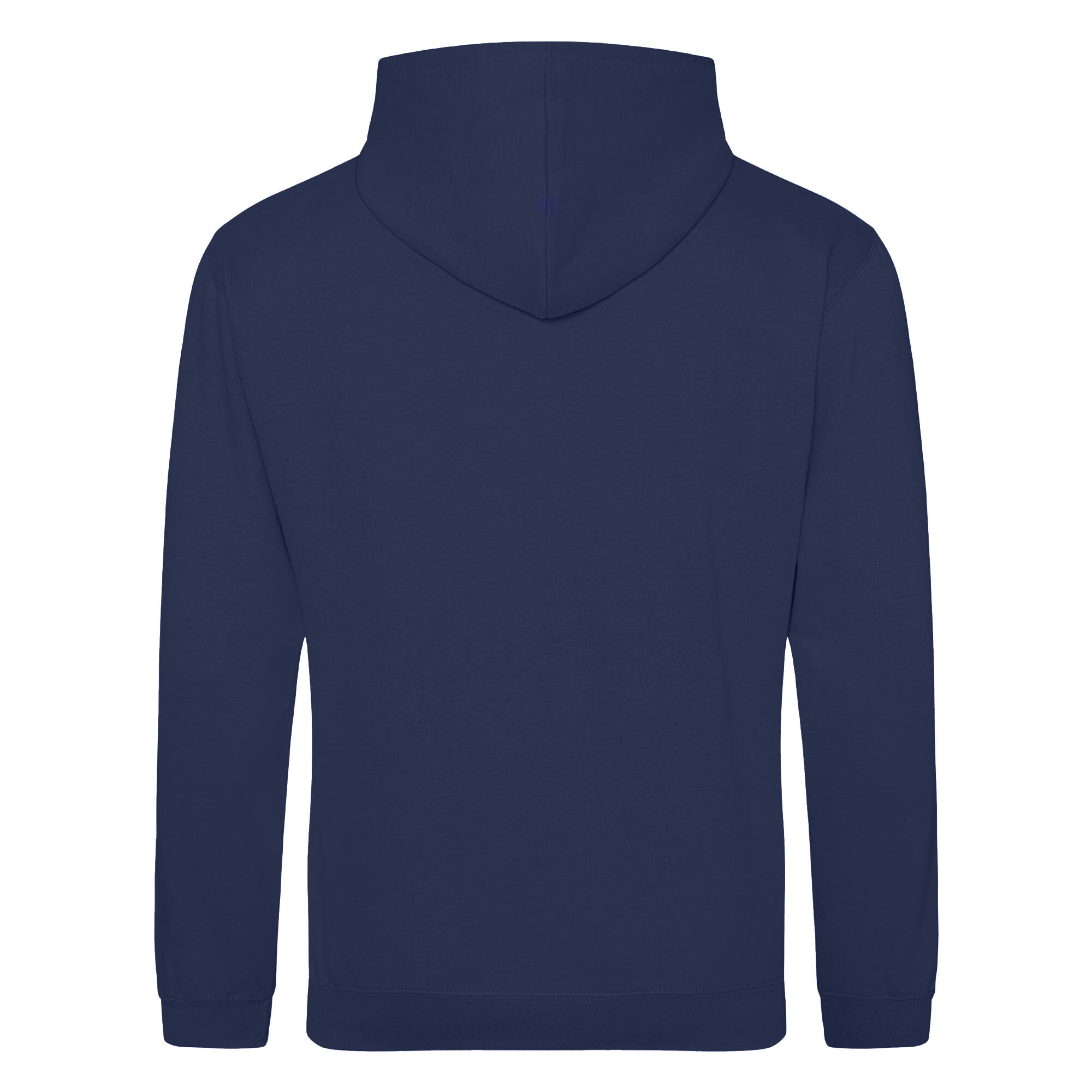 Unisex Kapuzenpullover College Damen und Herren Denim Blau 2/2