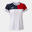 Tricou pentru doamne Joma White-Red M-Sporty & Respirable