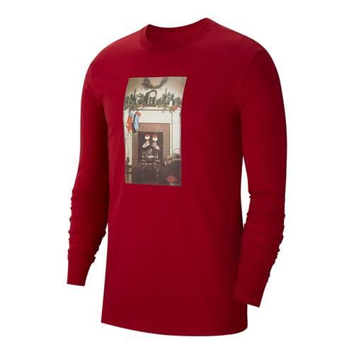 Tricou universal cv1745687 cu mânecă lungă roșu bărbătesc
