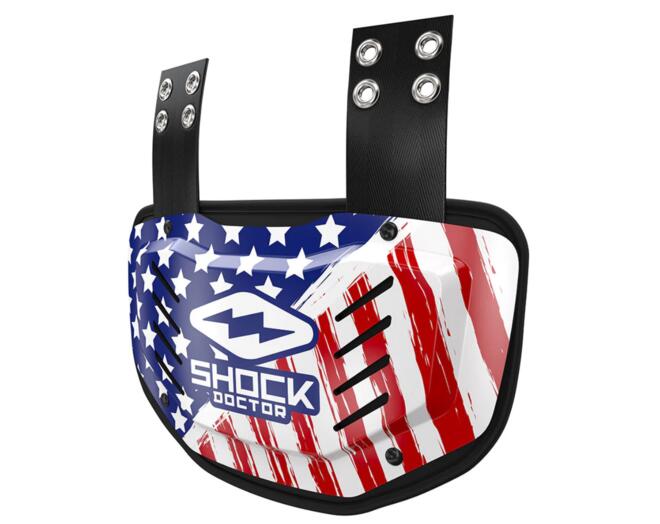 SHOCK DOCTOR Shock Doctor Showtime Placa traseira Bandeira de adulto