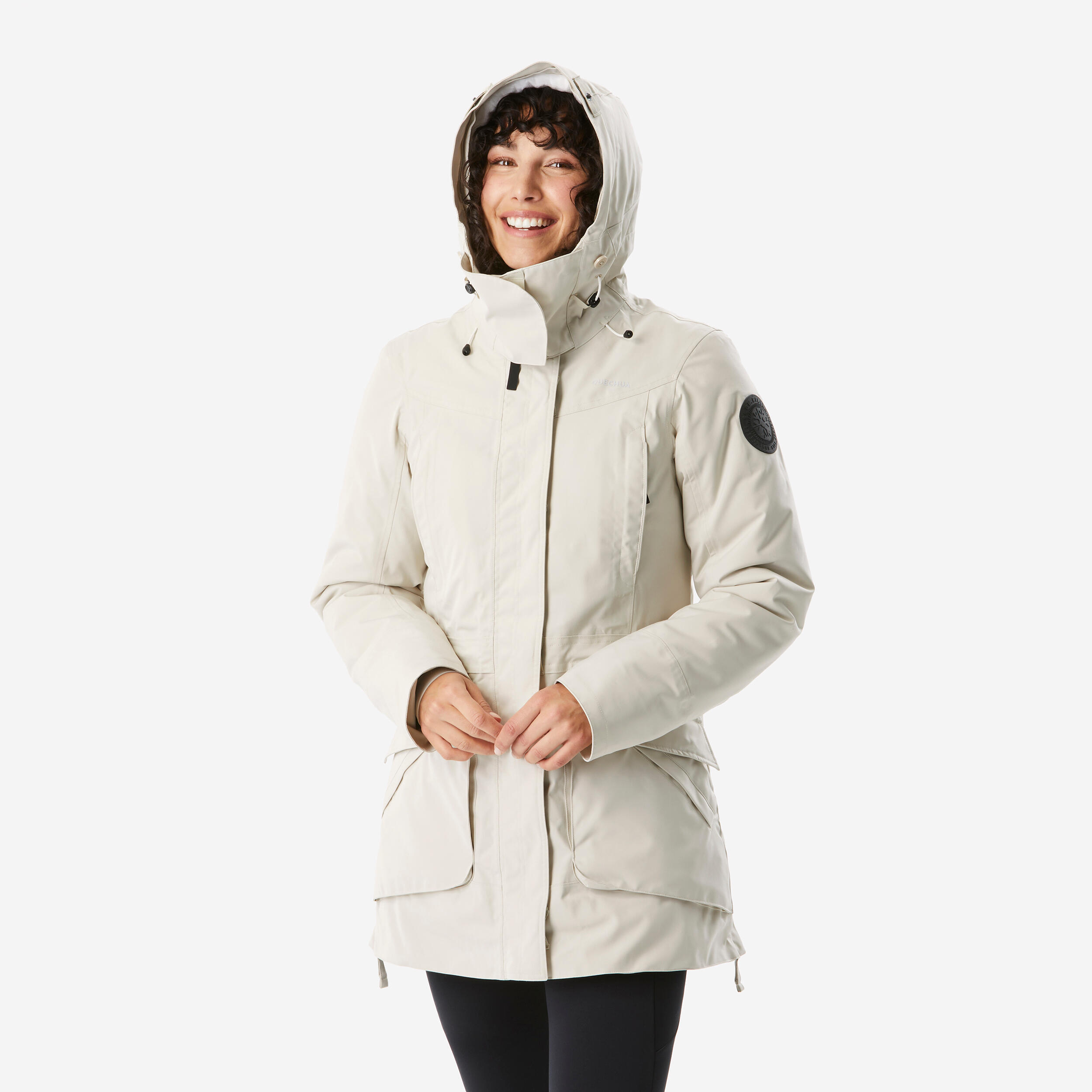 Second Life - Parka turystyczna damska zimowa Quechua NH900... - Stan Doskonały 4/5