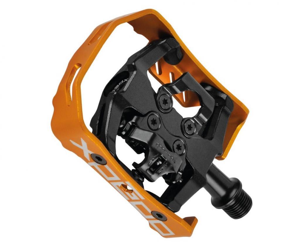 Xpedo Pedal Clipless Milo sw/orange, 9/16", einseitig SPD, XCF13AC 2/2