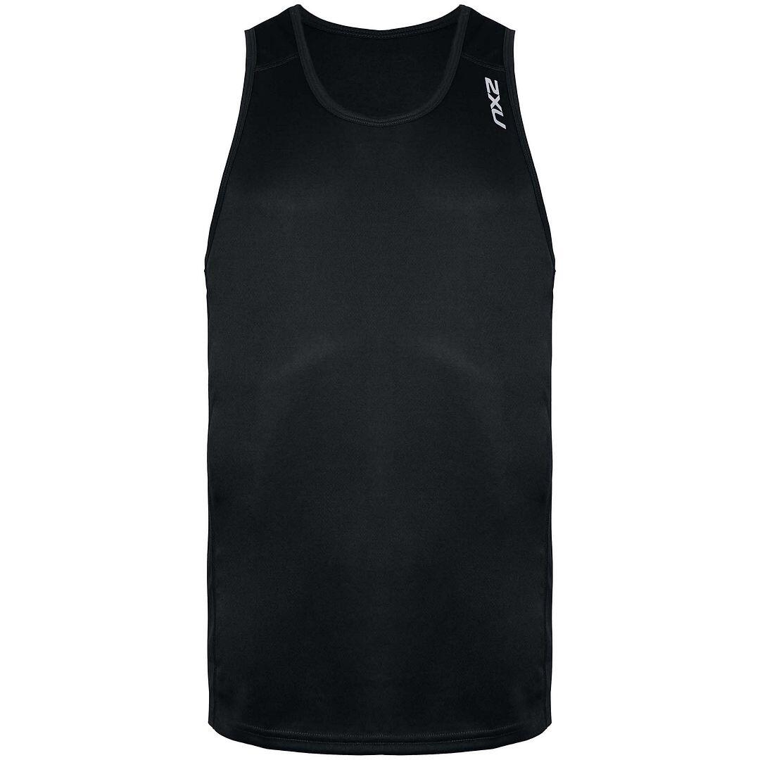 2XU BSR Active Singlet Mens Black Top 2/2
