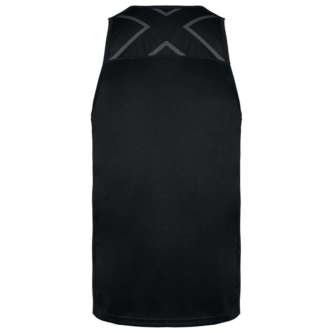 2XU BSR Active Singlet Mens Black Top 1/2