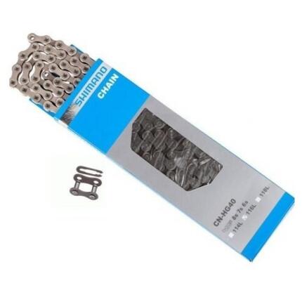 Łańcuch SHIMANO HG40 Hyperglide 116 ogniw 6/7/8 biegów