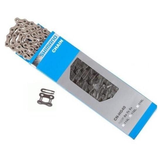 Łańcuch SHIMANO HG40 Hyperglide 116 ogniw 6/7/8 biegów