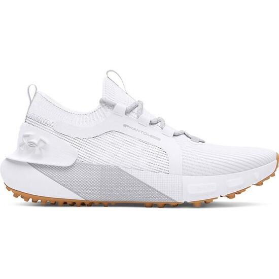 Chaussures de Golf Femmes Under Armour Phantom Golf-White White Clay