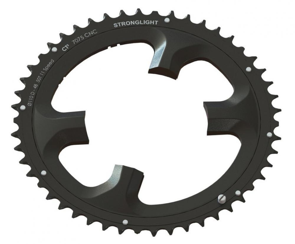 Stronglight Kettenblatt Dura-Ace 110mm komp.FC-9000+DI2, außen 46Z,11-fach ct² 2/3