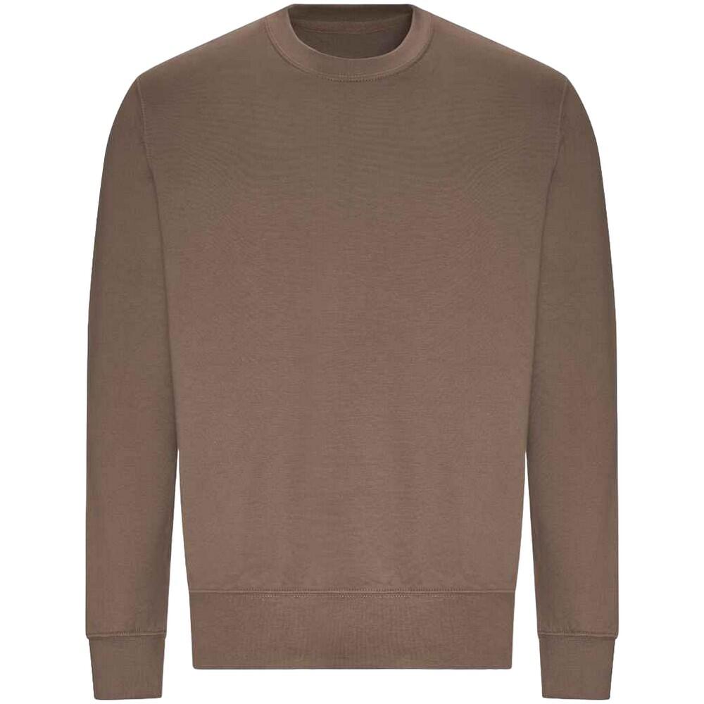 AWDIS Adults Unisex Just Hoods Sweatshirt (Mocha)