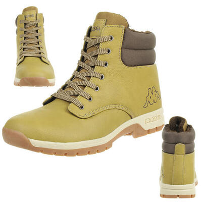 Kappa Herren Kurzschaft Stiefel Winterstiefel 242780 Beige