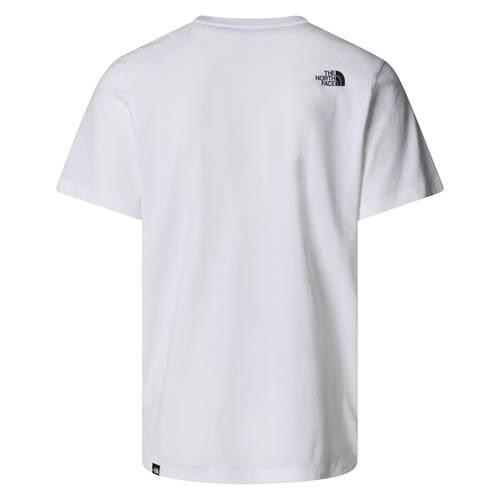 T-Shirt Hommes The North Face S/S Easy blanc 2/5