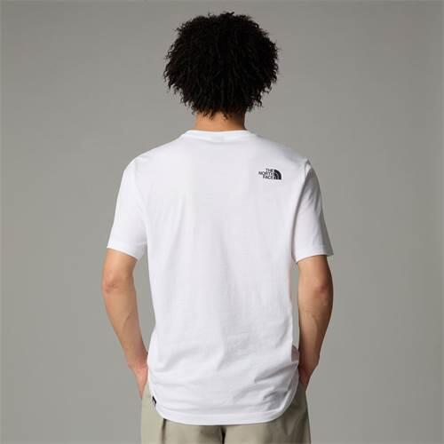 T-Shirt Hommes The North Face S/S Easy blanc 4/5