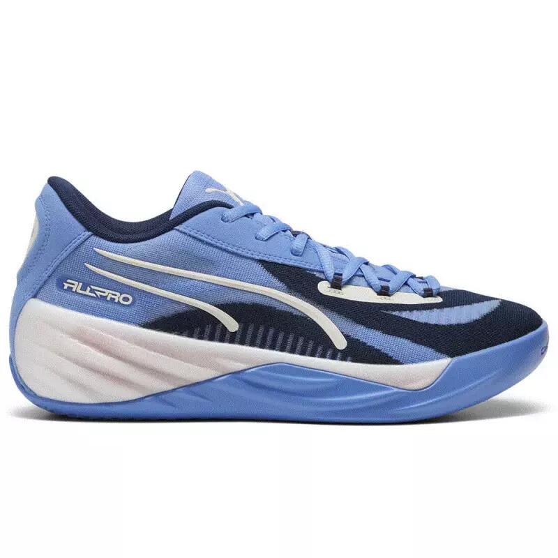 Puma - Puma All-pro Nitro Chaussures De Basket Basses Homme - Blue Skies/club Navy - Baskets - Bleu|gris - 47 - Decathlon