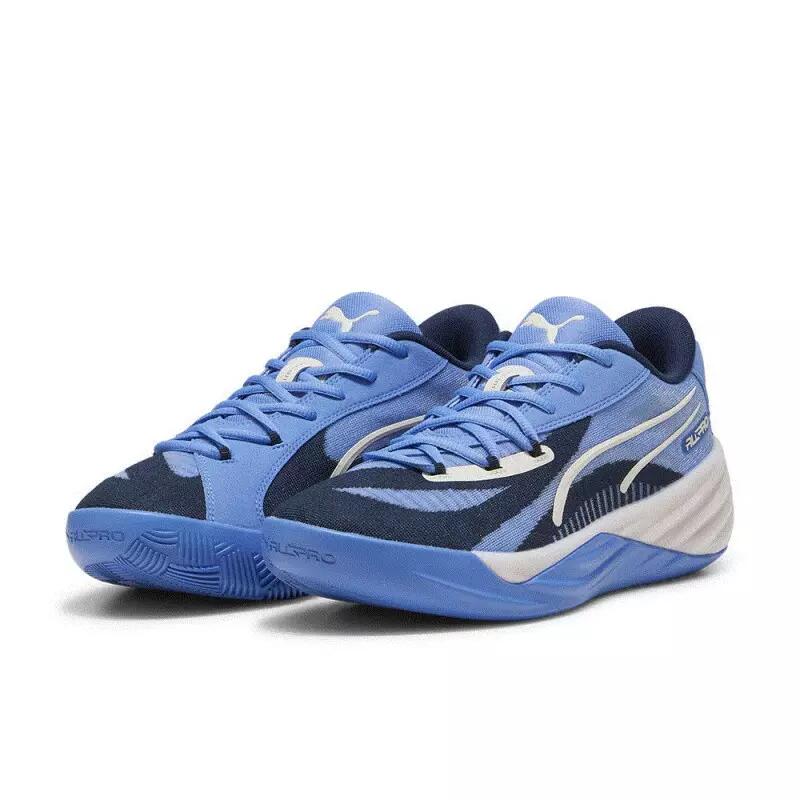 Zapatos Interiores Puma Hombres All Pro Nitro Sneaker Azul 2/5