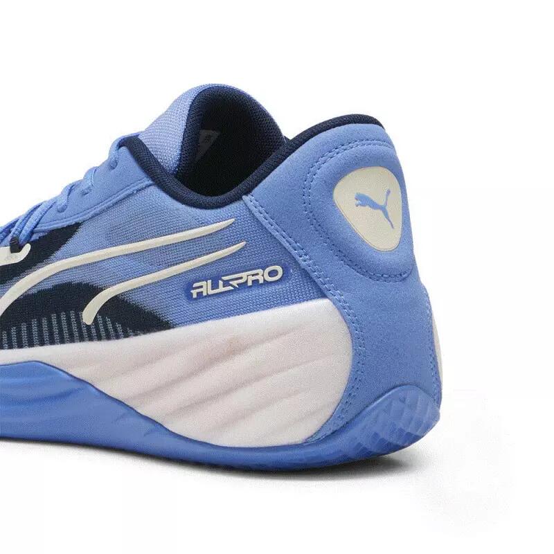 Zapatos Interiores Puma Hombres All Pro Nitro Sneaker Azul 5/5