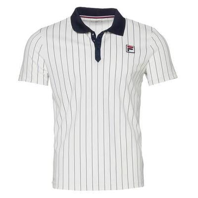 Polo a righe Fila Uomo con colletto a maglia piatta maniche corte