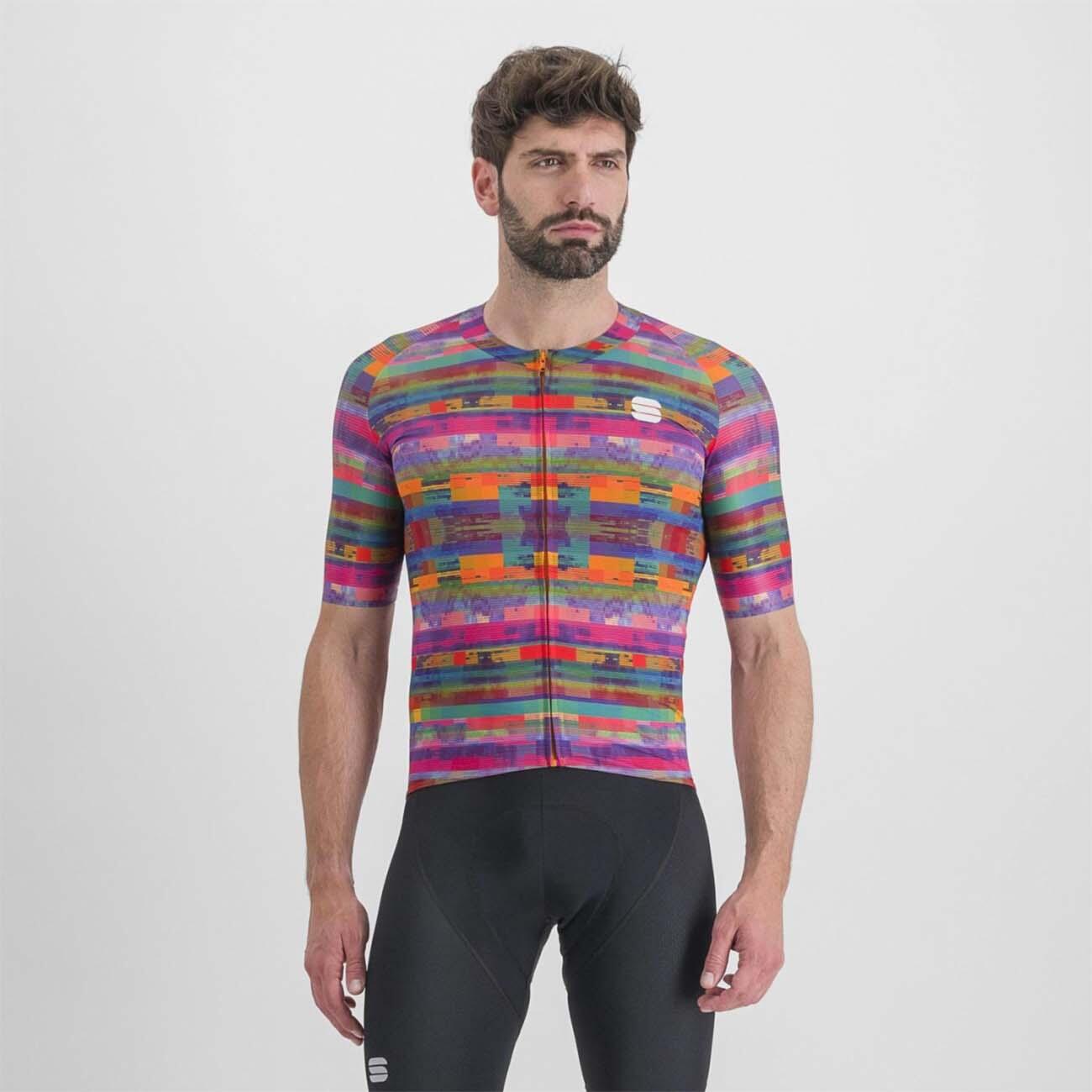 Camisola com mangas curtas - glitch bomber