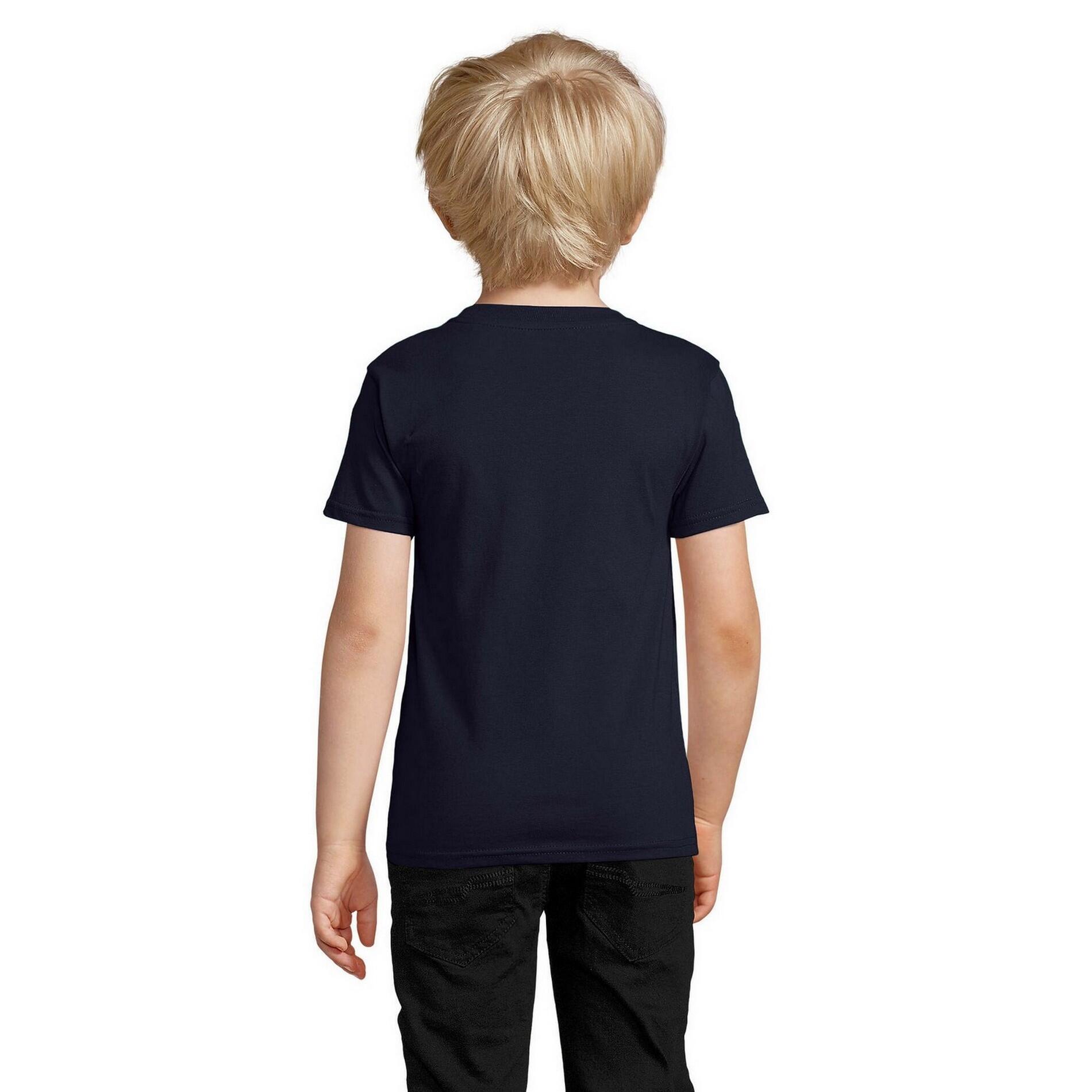 Tshirt CRUSADER Enfant (Bleu Marine Français) 2/3