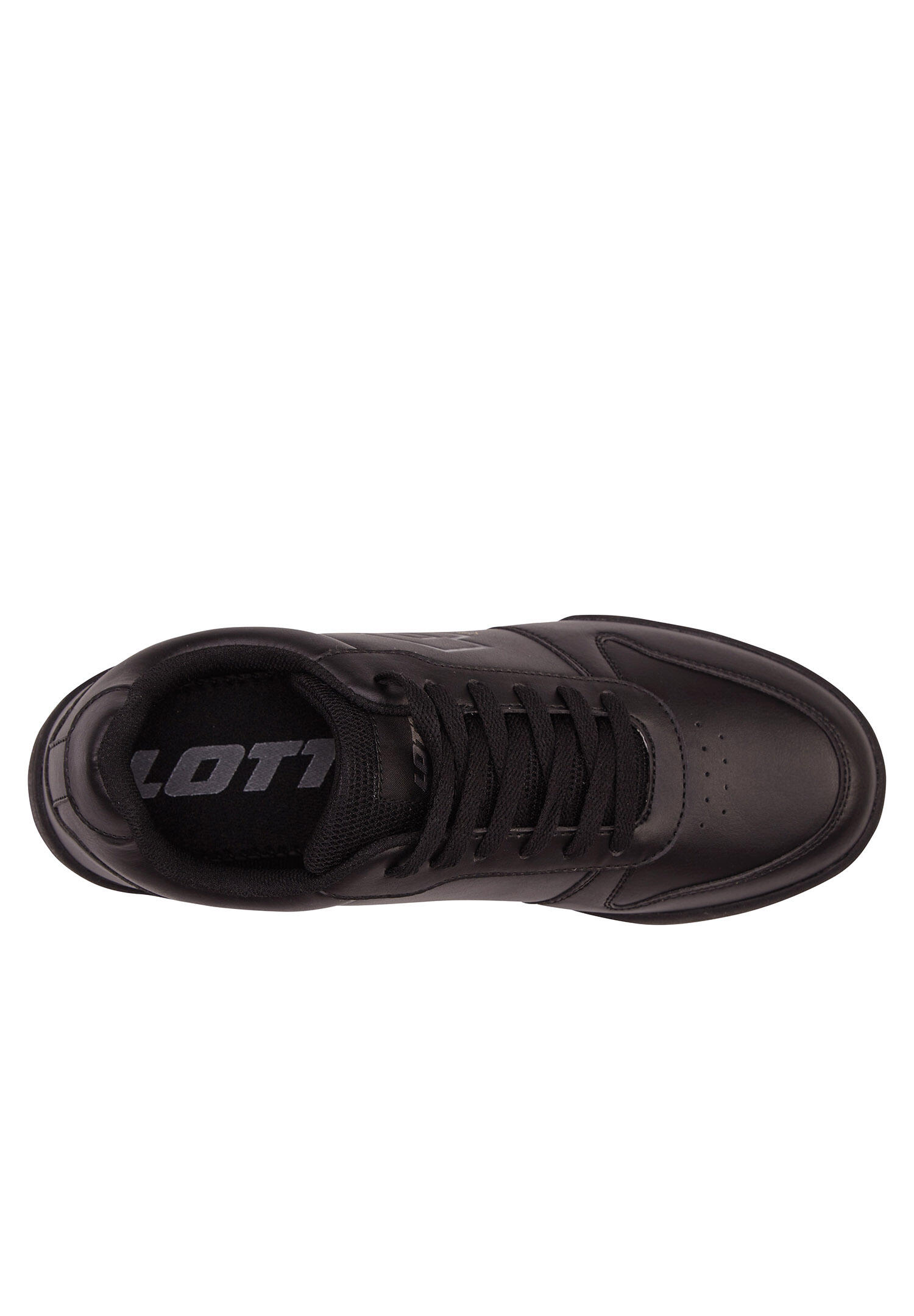 Lotto TITANIS OC Unisex Sneaker Low Top Schuhe 2400240U Schwarz 4/5