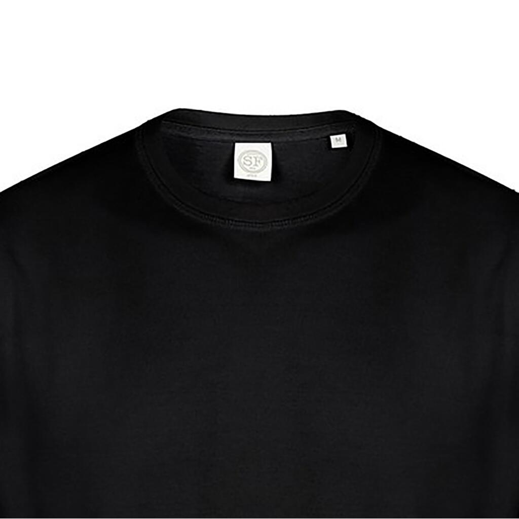 Skinnifit Slogan Top, langärmlig Herren Schwarz 2/2