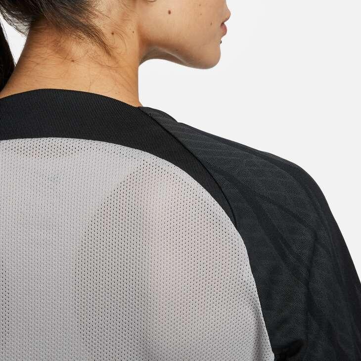 T-shirt da calcio donna nike grigio 4/4