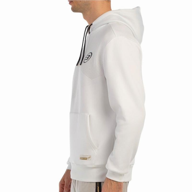 Sudadera Bullpadel Premier Padel Baque Blanco 2/7