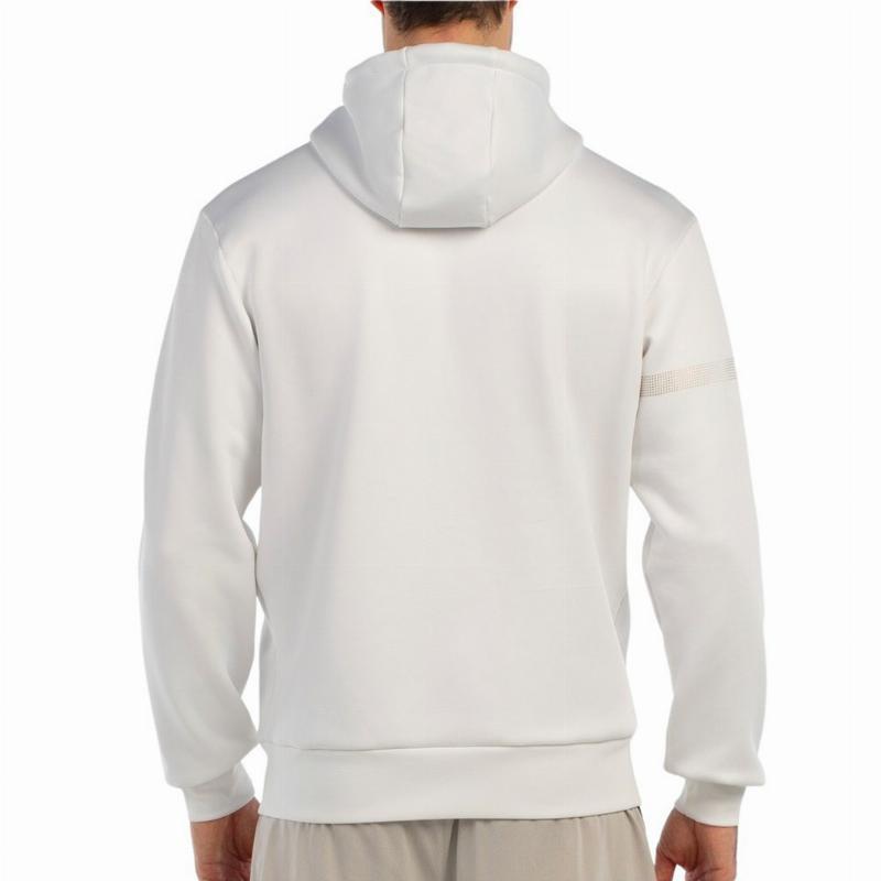 Sudadera Bullpadel Premier Padel Baque Blanco 5/7