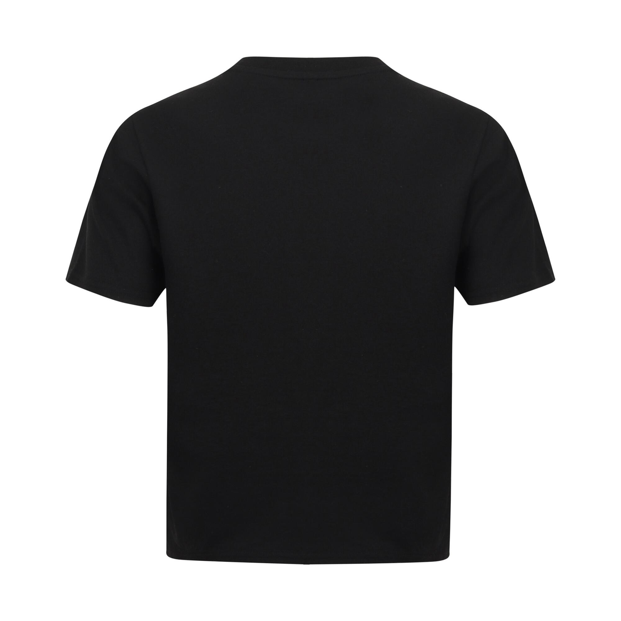 TShirt kurz, legere Passform Damen Schwarz 2/4