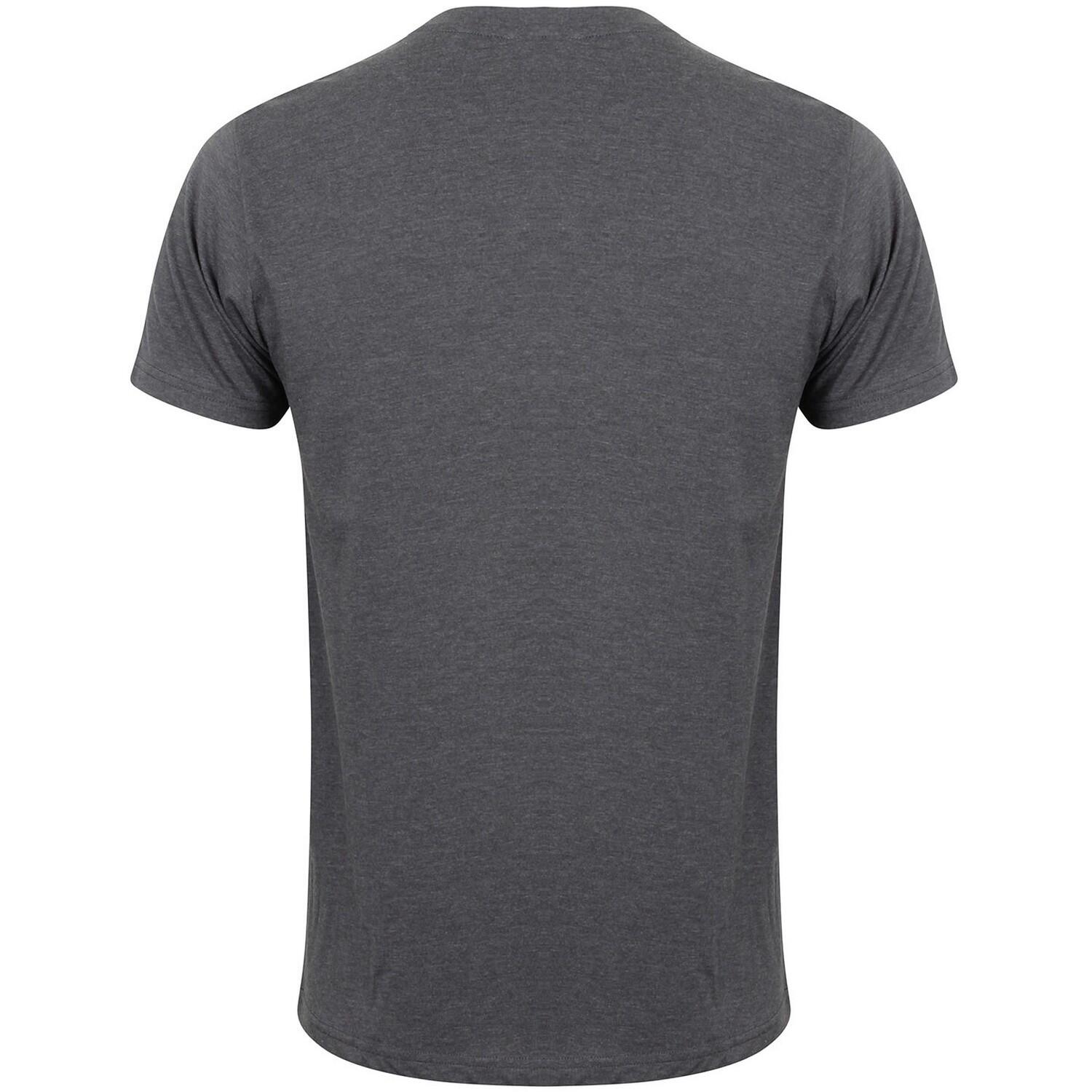 Mens Feel Good Heather Stretch TShirt (Heather Charcoal) 2/3