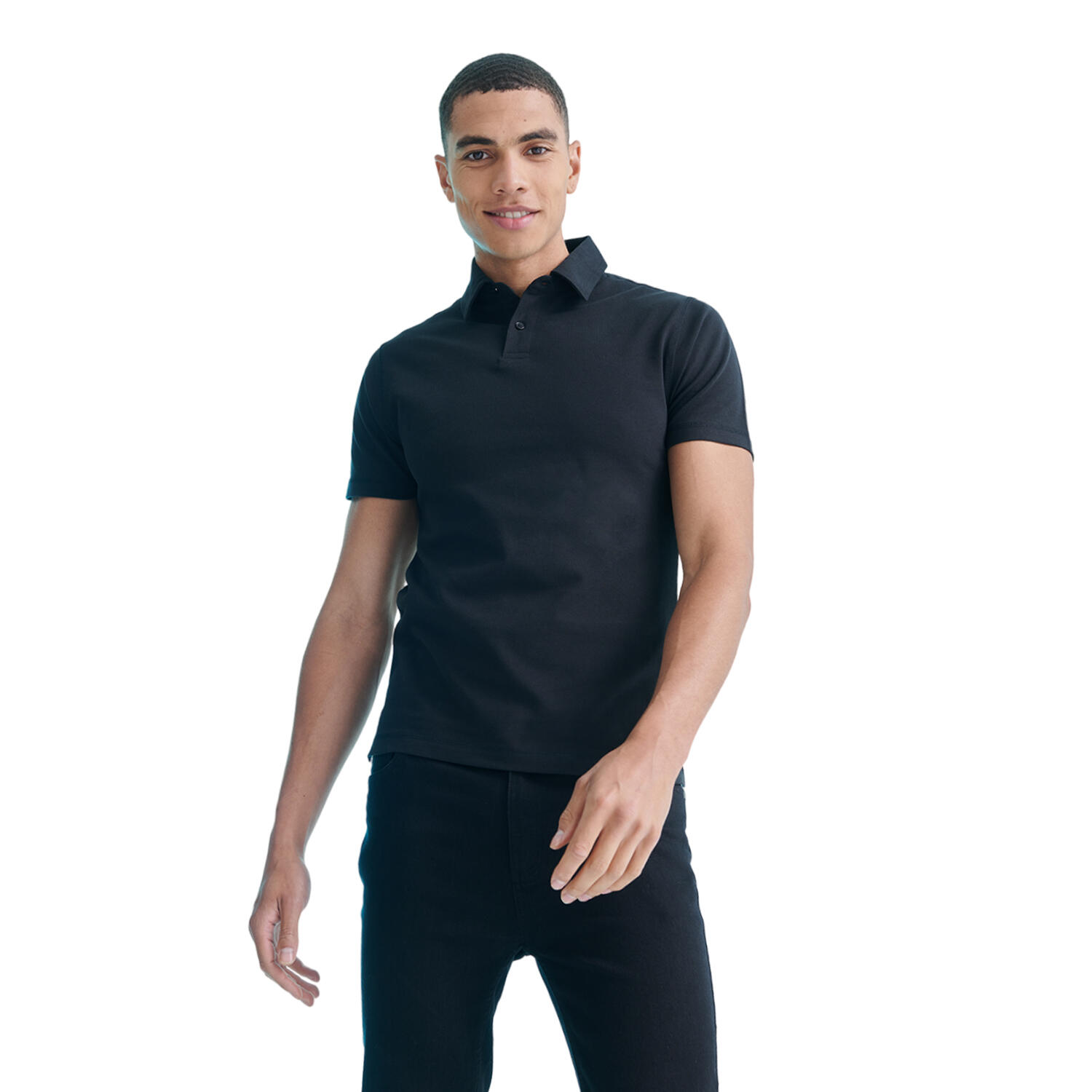 Polo Homme (Noir) 2/2