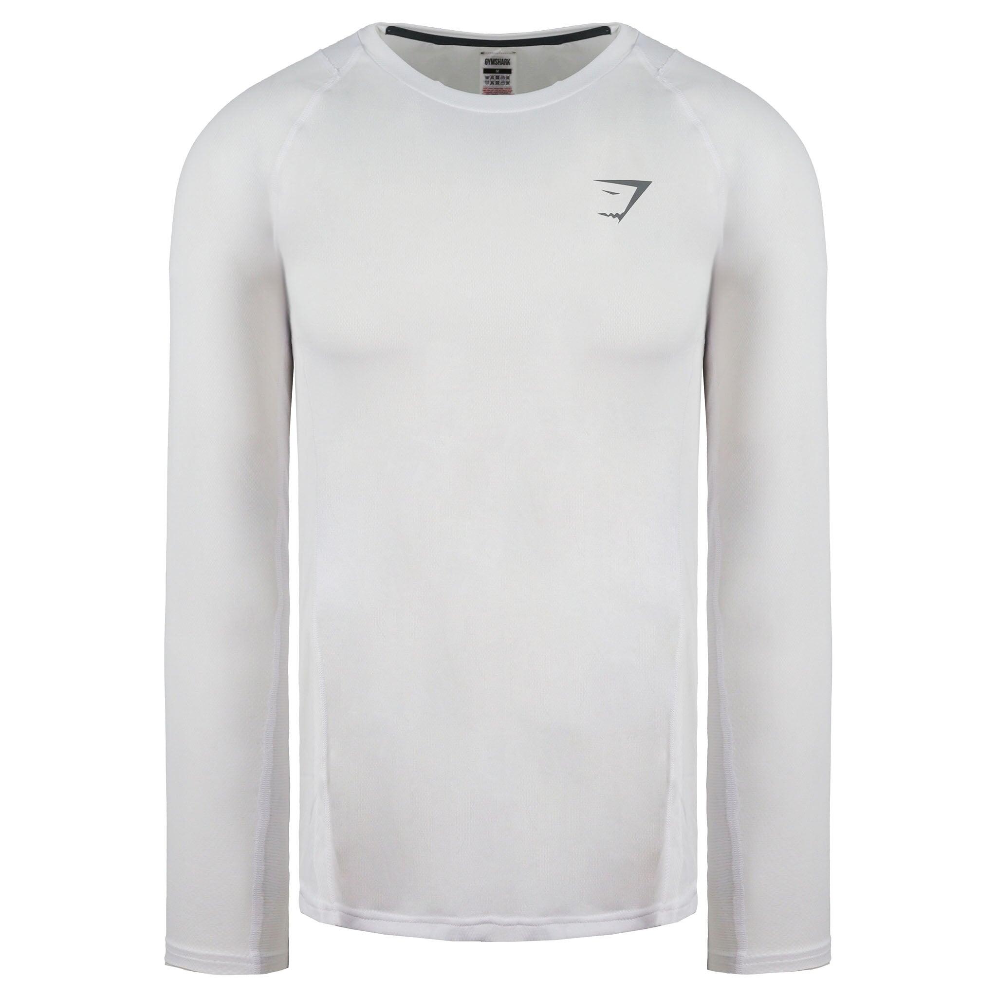 Gymshark Speed Mens White Top 2/3
