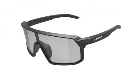 Cratoni Sonnenbrille Skyvision sw matt . Glas smoke. nicht verspiegelt