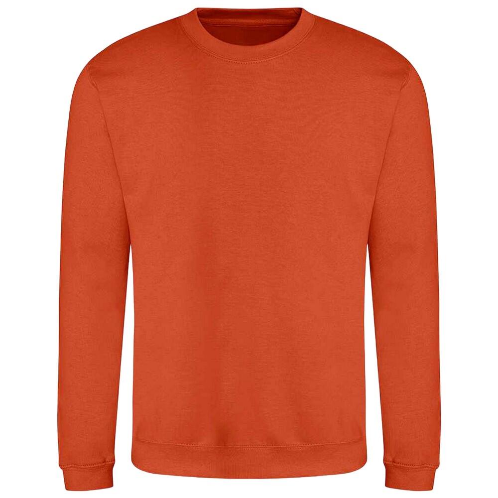 AWDIS Adults Unisex Just Hoods Sweatshirt (Burnt Orange)