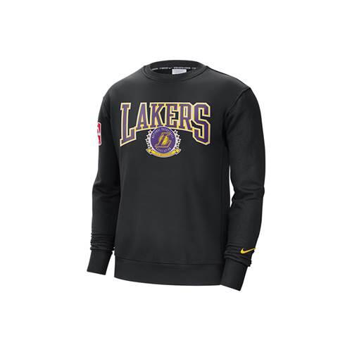 Herren universal Sweatshirts Nike Los Angeles Lakers Fleece Courtsite 75