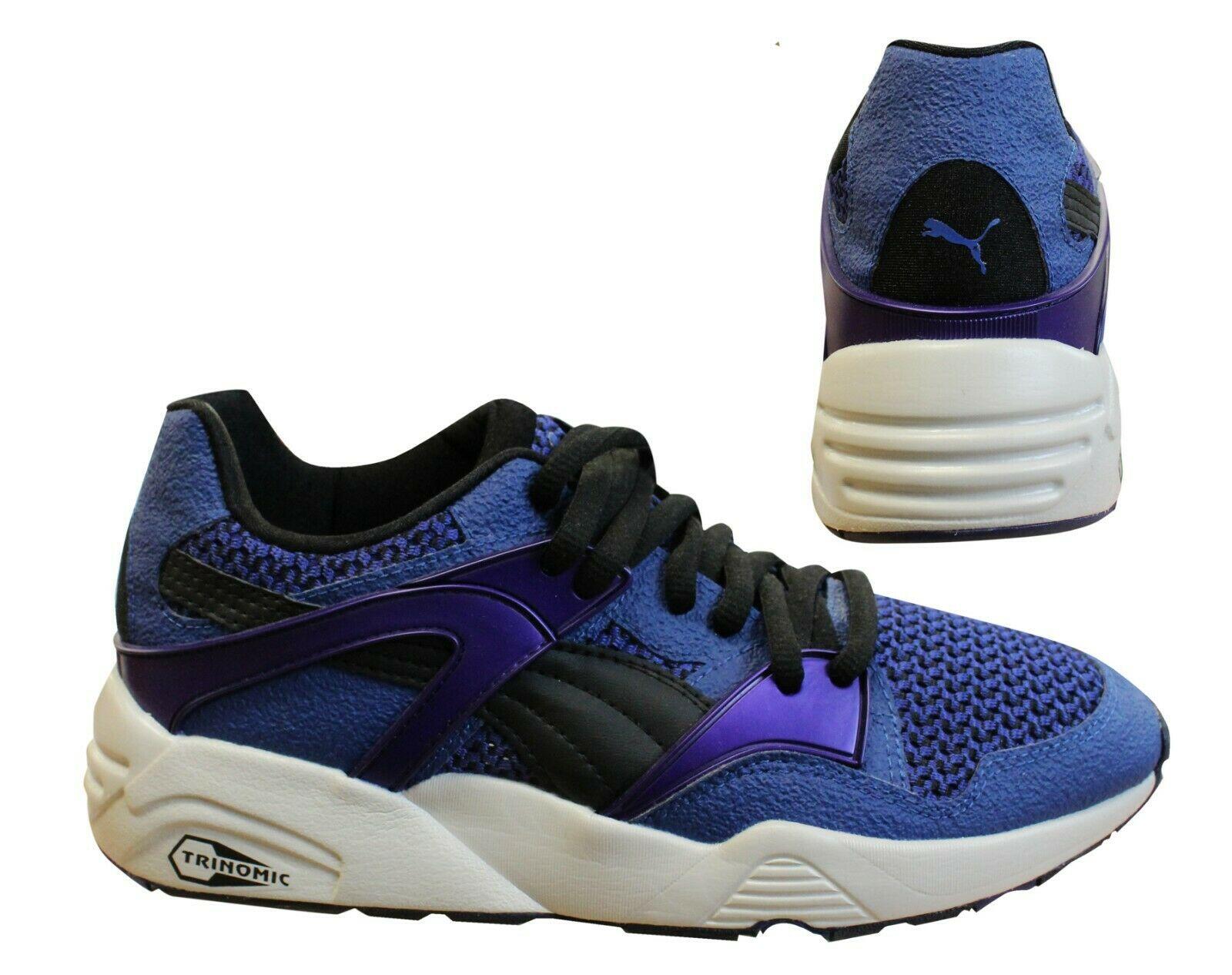 PUMA Puma Trinomic Blaze Knit Mens Blue Trainers