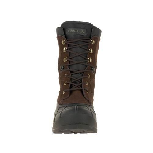 Homme NATION PLUS Bottes d'hiver Brun foncé 5/5