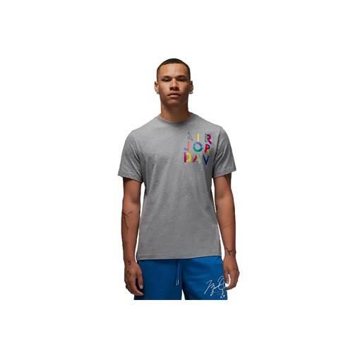 Nike - T-shirt Universel Hommes Nike Air Jordan Brand Graphic - T-shirt Manches Courtes - Gris - 42 M/l - Decathlon