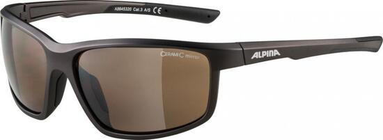 Alpina Sonnenbrille Defey Rahmen tinn matt black Glas brown mir