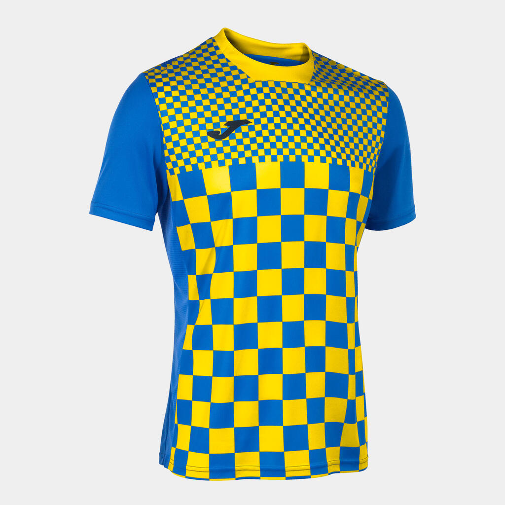 Joma Flag III Sports Jersey – Royal/Yellow‑Blue XS