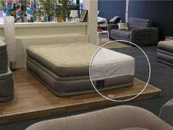 Pack matelas gonflable Prime Comfort 2 places + Drap housse