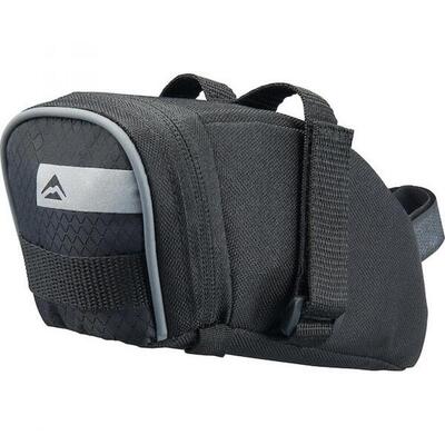 Merida Satteltasche Klettverschluss Schwarz-Grau Xl