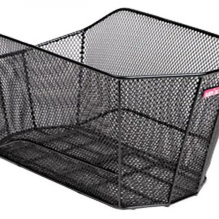 Unix Verio Rear Bike Basket — Black.