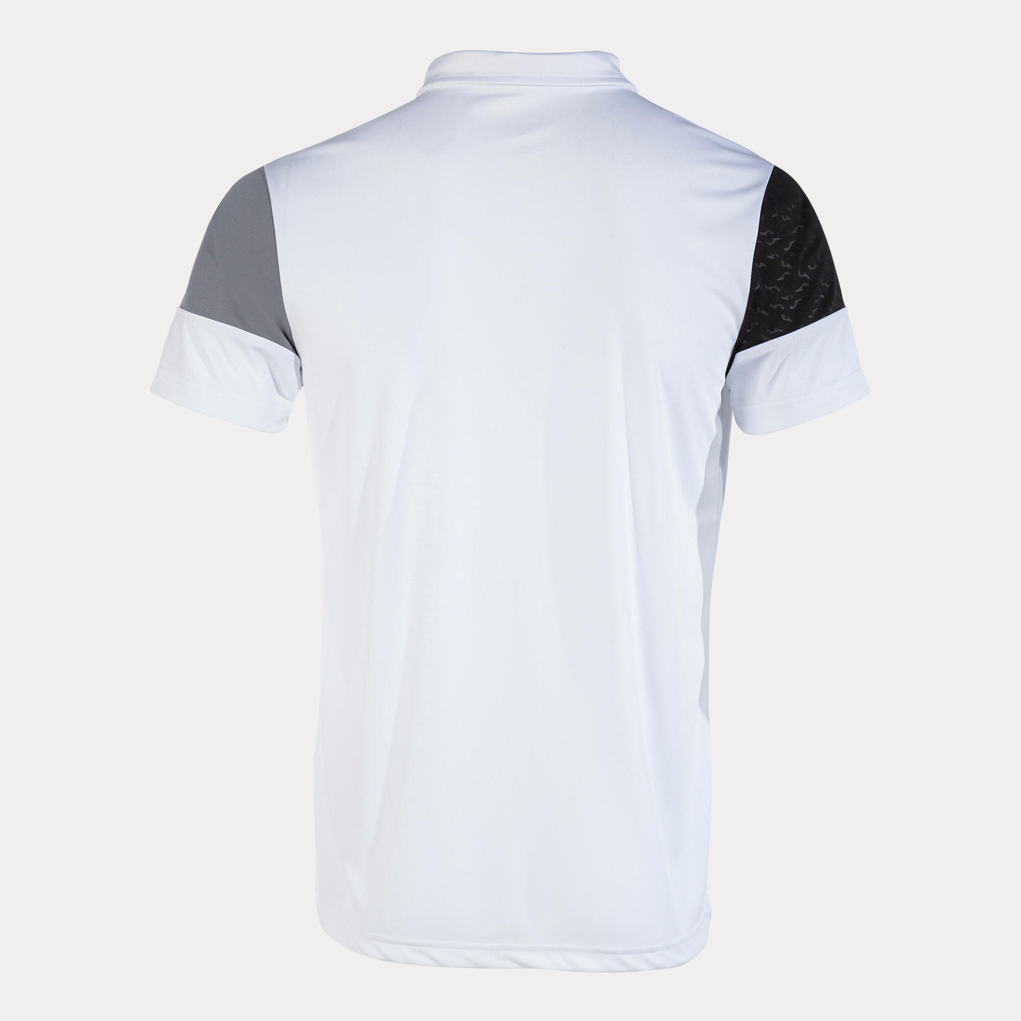 Polo Manga Corta Fútbol Niños Joma Crew V Blanco 2/3