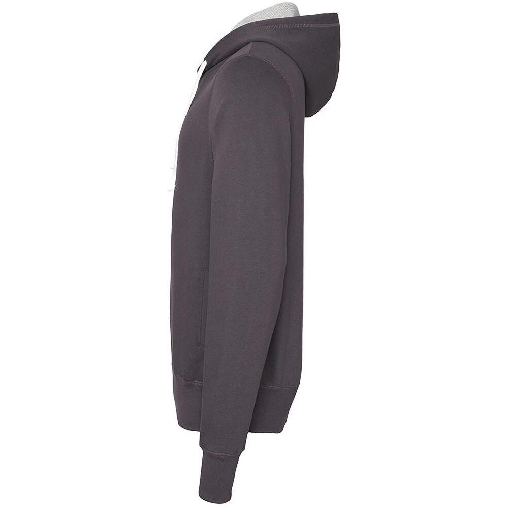 Just Hoods Sweatshirt À Capuche Homme (Gris Foncé) 3/3