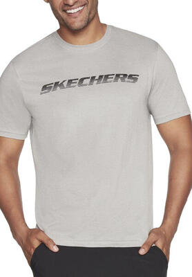 Skechers MEN'S MOTION TEE Shirt Herren T-Shirt MTS367 183 CMNT grau